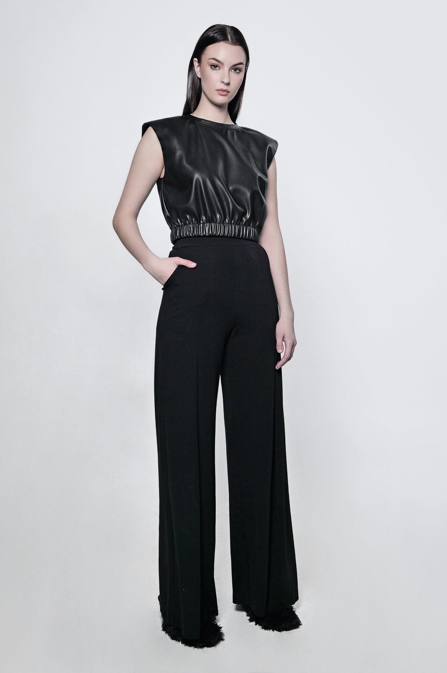 The Leather Muscle Tee