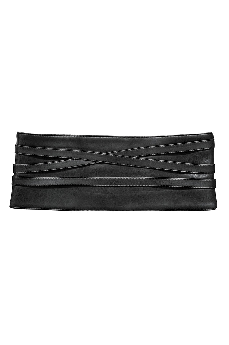 The Leather Strap Obi Belt