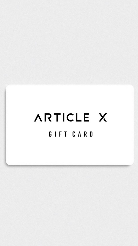 The Article X Gift Card