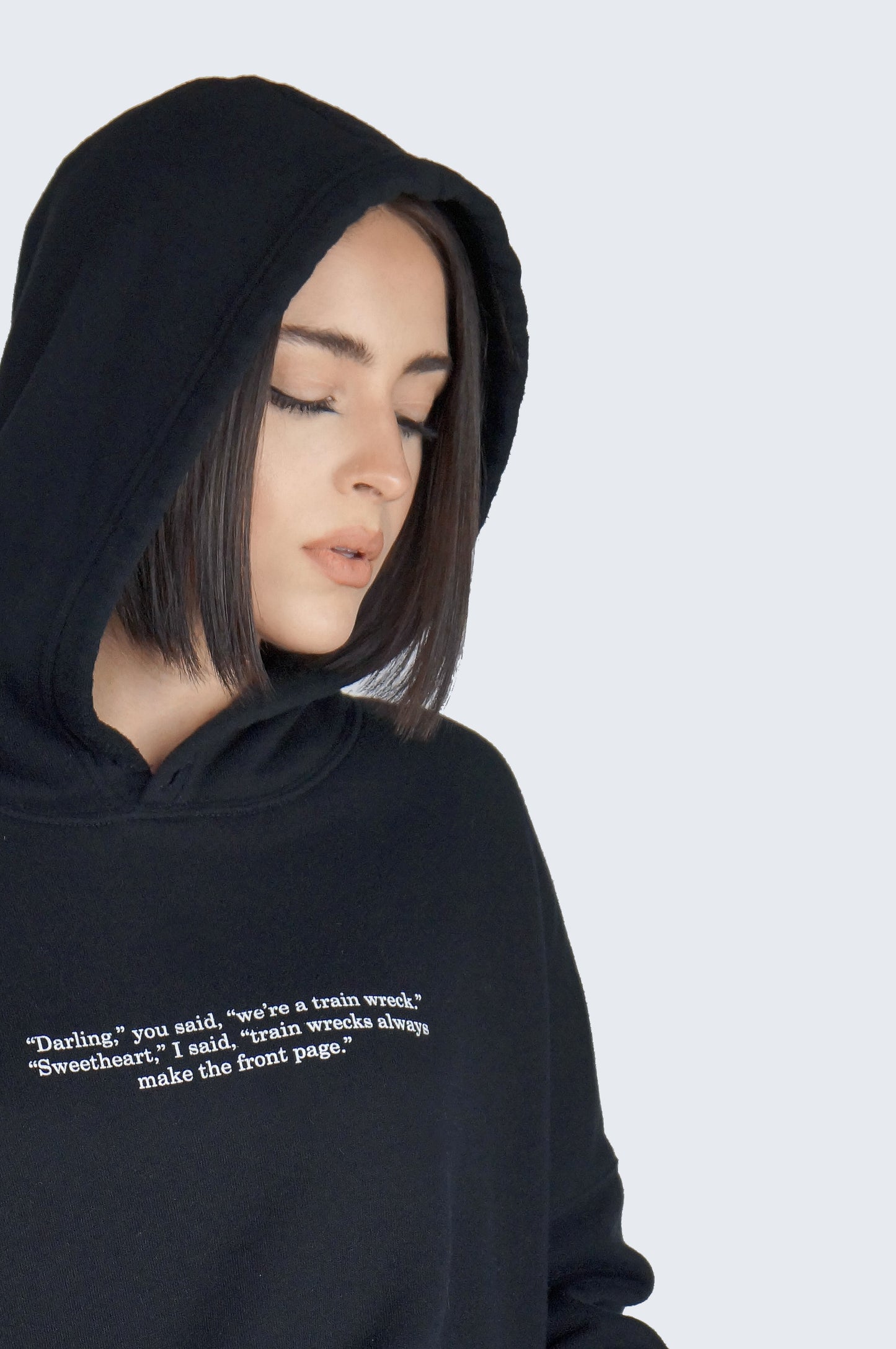 The Train Wreck Oversized Hoodie