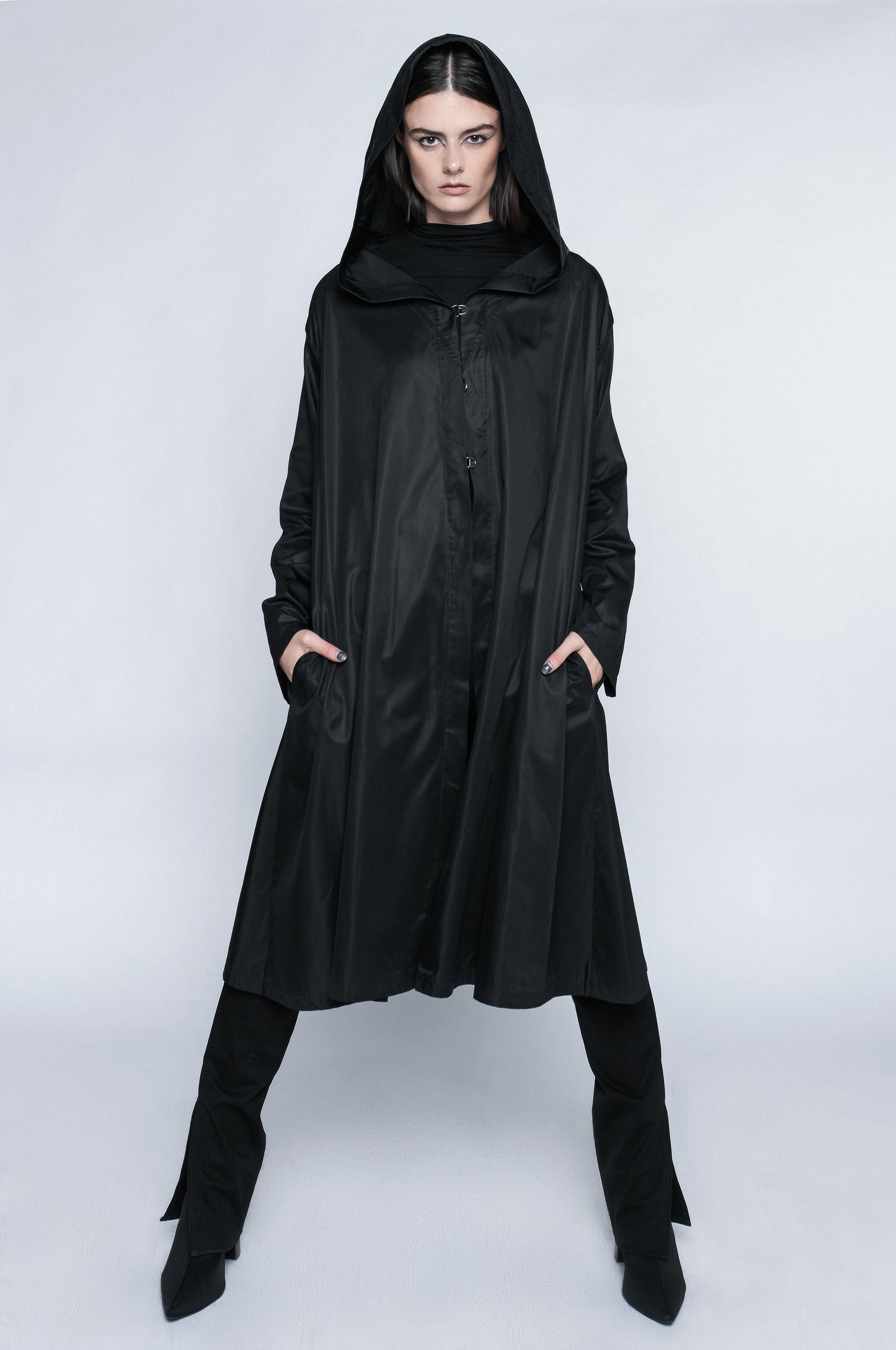 The Oversized Raincoat