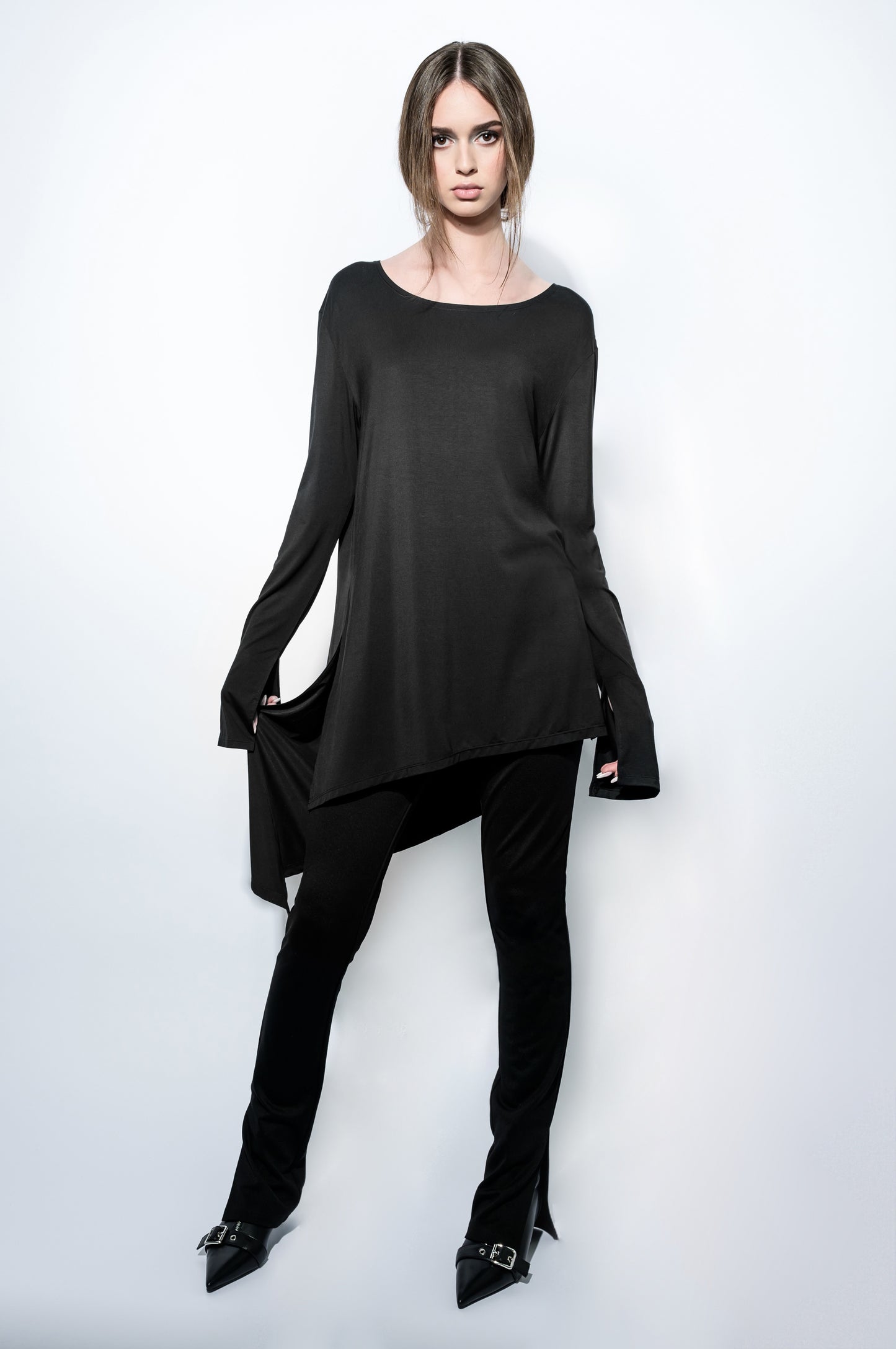 The Asymmetric Long Sleeve T-shirt