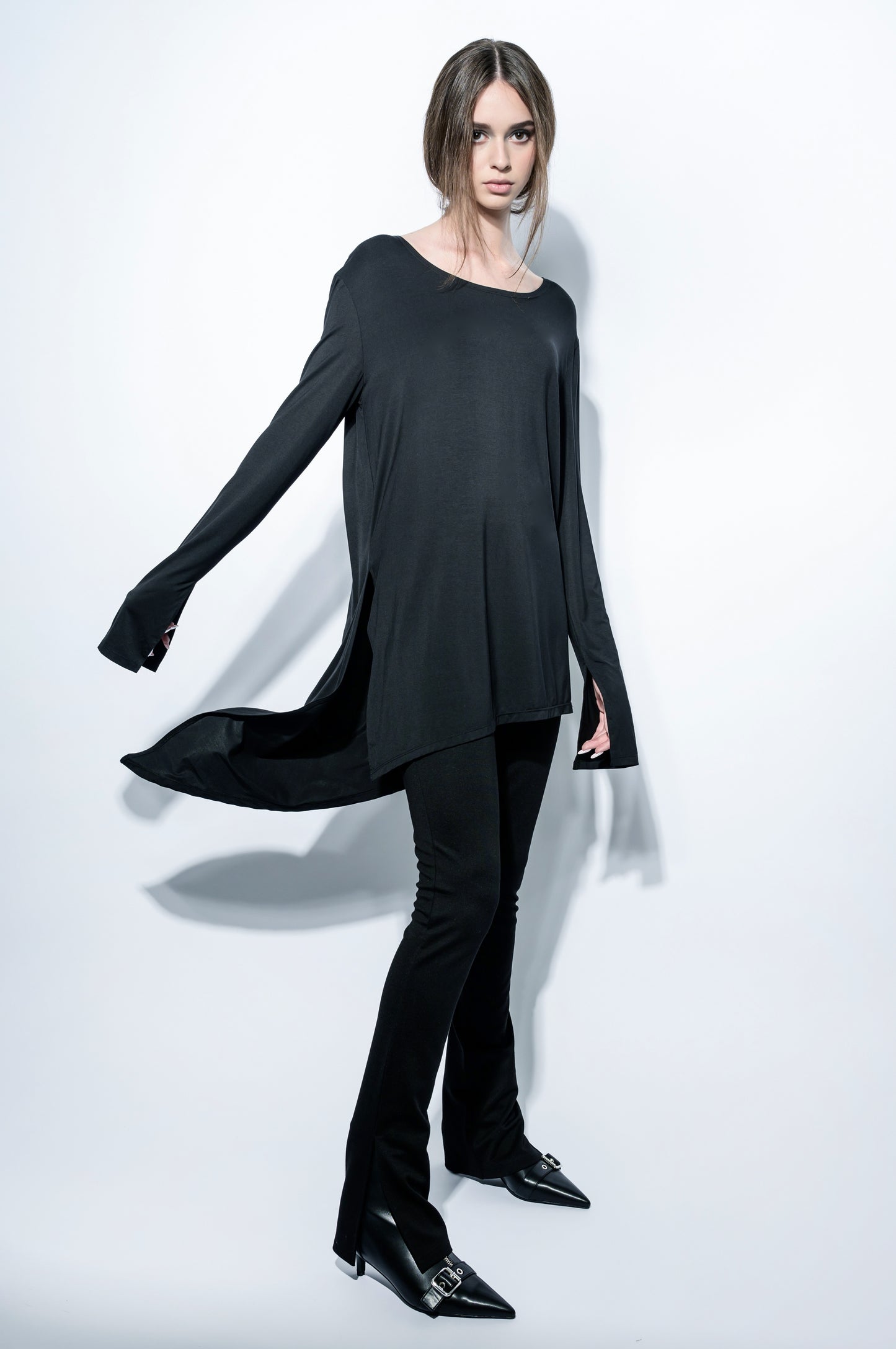 The Asymmetric Long Sleeve T-shirt