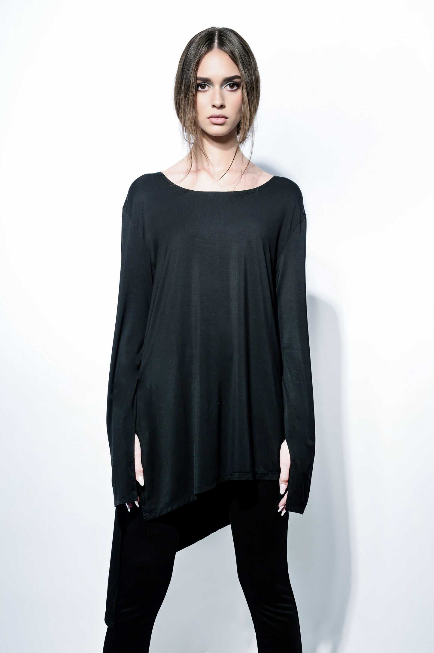 The Asymmetric Long Sleeve T-shirt