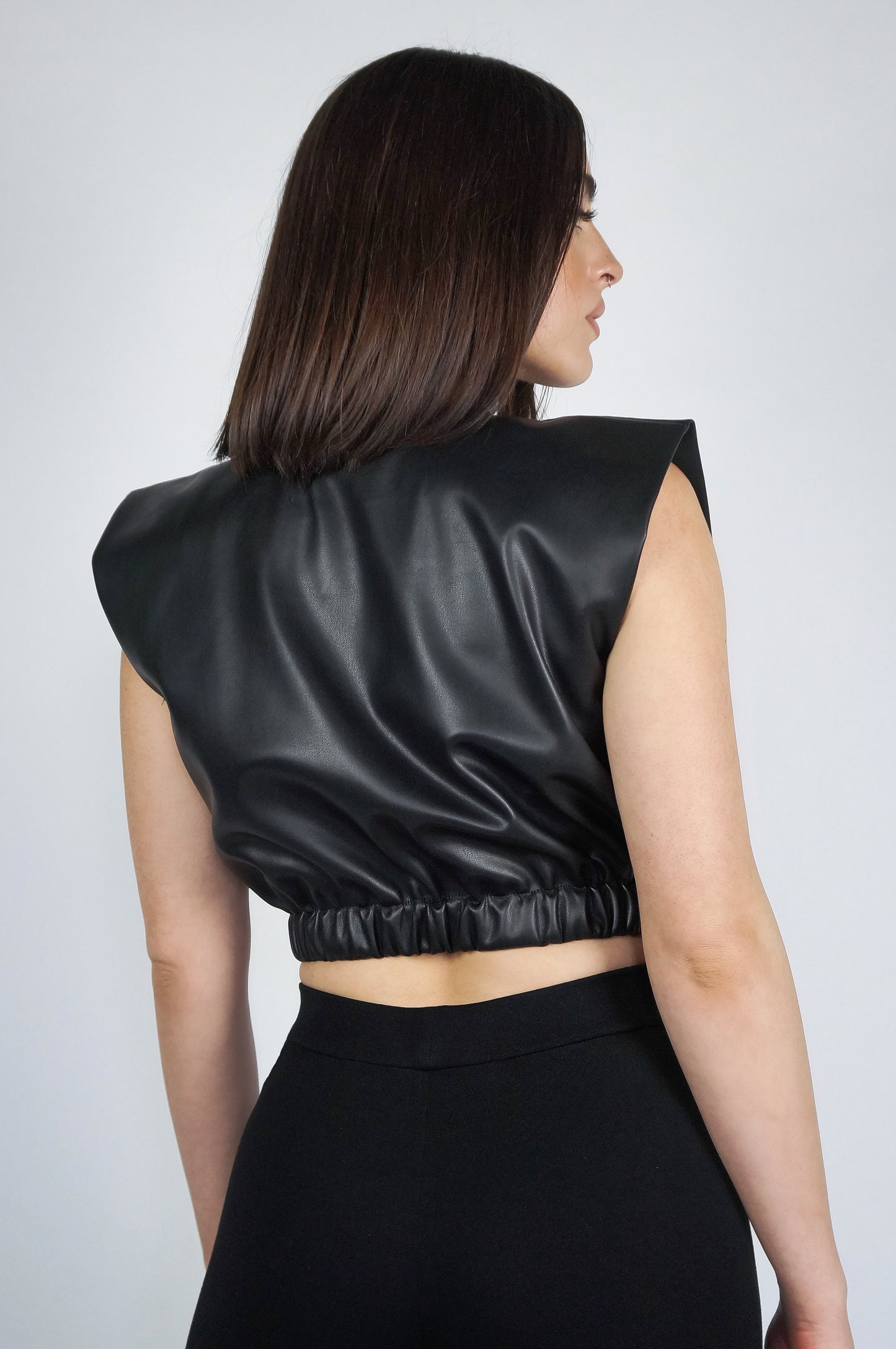 The Leather Muscle Tee
