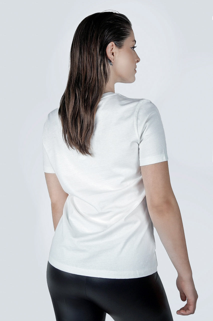 The Take A Deep Breath T-shirt in Off White