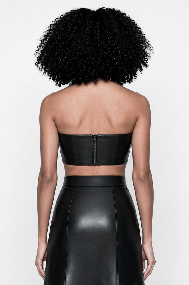 The Leather Bandeau